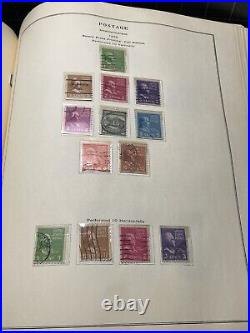 Scott US National Album Stamps All The Sheets And Pages Have Stamps And Other Ar