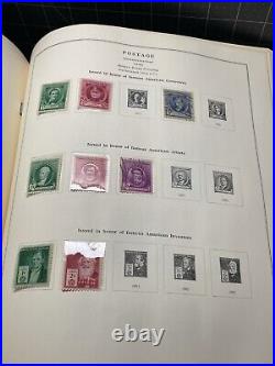 Scott US National Album Stamps All The Sheets And Pages Have Stamps And Other Ar