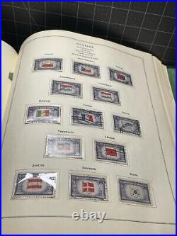 Scott US National Album Stamps All The Sheets And Pages Have Stamps And Other Ar