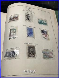 Scott US National Album Stamps All The Sheets And Pages Have Stamps And Other Ar