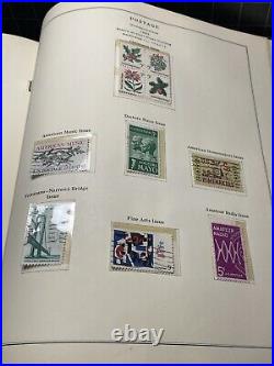 Scott US National Album Stamps All The Sheets And Pages Have Stamps And Other Ar