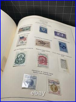 Scott US National Album Stamps All The Sheets And Pages Have Stamps And Other Ar