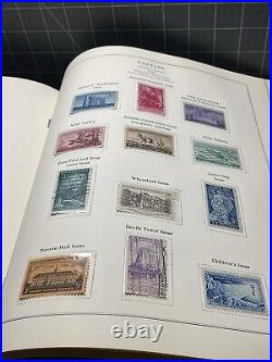 Scott US National Album Stamps All The Sheets And Pages Have Stamps And Other Ar