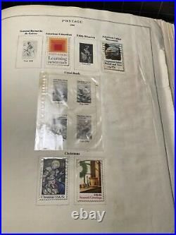 Scott US National Album Stamps All The Sheets And Pages Have Stamps And Other Ar