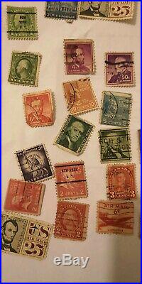 Set Of Rare American Stamps Dated 1902 onwards. 29 stamps all together