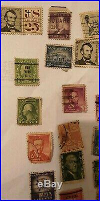 Set Of Rare American Stamps Dated 1902 onwards. 29 stamps all together