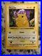 Shadowless 1st Edition Ghost Stamp Pikachu 58/102 Very Rare