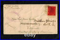Spanish American War Ship's Letter Cover from U. S. S Charleston in Manila to US