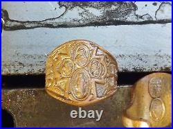 Stamping die, Classic Ring style, Religious design (15)