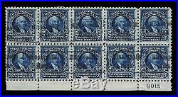 Stunning Sound Scott #479 Used Plate Block 8015 Of 10 Scv $1100 Priced To Sell