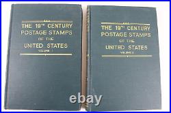 The 19th Century Postage Stamps of the United States Vols 1 & 2 Signed Brookman