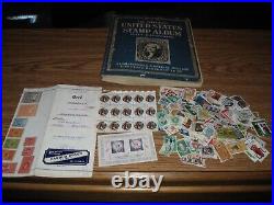 The Jefferson United States Stamp Album 1960 Edition With Huge Lot of Stamps