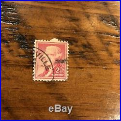 Thomas Jefferson 2 Cent Stamp, Used, Good Condition 1 Stamp
