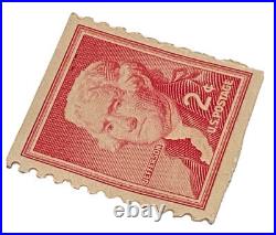 Thomas Jefferson Red 2 Cent United States Postage Stamp