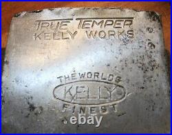 True Temper KELLY WORKS Worlds Finest Connecticut Pattern Axe FANTASTIC STAMP