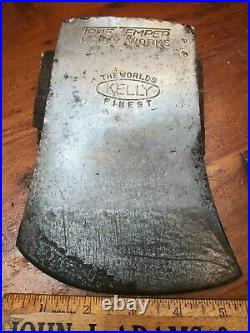 True Temper KELLY WORKS Worlds Finest Connecticut Pattern Axe FANTASTIC STAMP