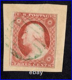 U. S. 11a Fine/Very Fine Used (green grid cancel)
