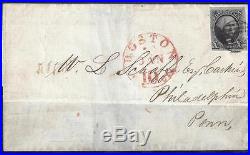 U. S. 2 1847 Used F+VF 3.5+ Mgn On Cover (53017)