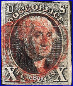 U. S. 2 1847 Used FVF (51118)