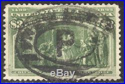U. S. #243 CHOICE Used VF 1893 $3.00 Columbian