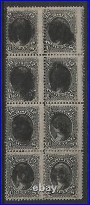 U. S. A. Scott 69, Michel 21, Beatiful Used Block Of 8, Probably Unique, See