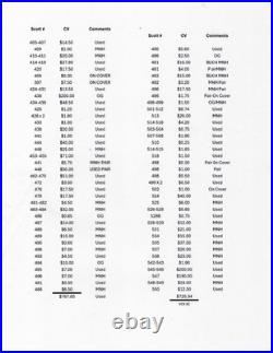 U. S. Collection Years 1857 1947 Mixed MNH /USEDCV $10,036.39