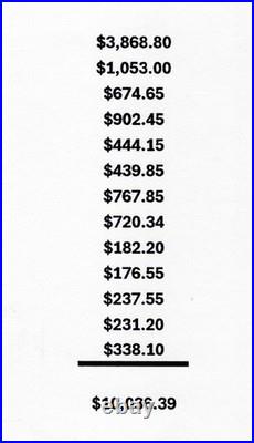 U. S. Collection Years 1857 1947 Mixed MNH /USEDCV $10,036.39