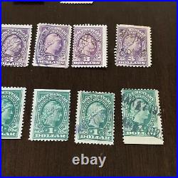 U. S. Large Documentary Stamps Lot High $30 Denomination #1