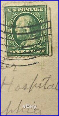 U. S. Postage Post Card Hersey Park With1902 Stamp One Cent Benjamin Franklin Rare