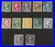 U. S. STAMPS #331-342 – WASH-FRANK SET 12 – FLAT, p12, w191 – 1908 – USED