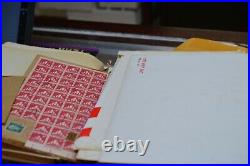 U. S. Stamp Collection! 100s Unused & Used Books & 11 Years Commemorative Books