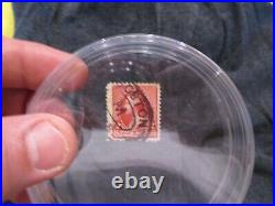 U. S. Stamp WASHINGTON 2 CENT STAMP-12 PERVS. Fancy cancel