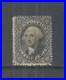 UNITED STATES SCOTT 36 USED FINE 1857 12c BLACK ISSUE GEORGE WASHINGTON