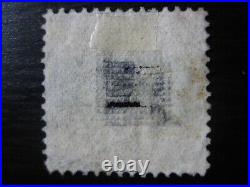 UNITED STATES Sc. #118 type I rare used stamp with double grill! SCV $1,000.00