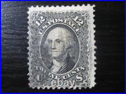 UNITED STATES Sc. #97 scarce used stamp with F grill! SCV $275.00