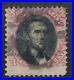 UNITED STATES (US) 122 USED FINE 90c LINCOLN 1869 ISSUE