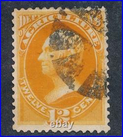 UNITED STATES (US) O6 USED F-VF 12c AGRICULTURE