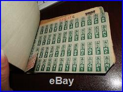 UNITED STATES WAR RATION BOOKS WithSTAMPS & RED TOKENS