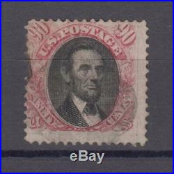 US # 122 VF used from the 1869 series 90cts, cv=$ 1800