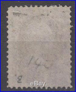 US # 140 VF used series 1870 Grill Bank Notes stamp cv $ 3750