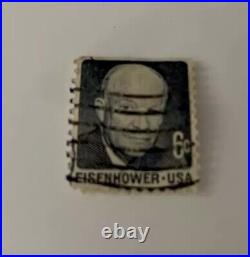 US #1401-6cent Eisenhower, Used Stamp. $200.00