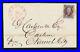 US 1847 1a 5c Franklin on Cover to/ from CT VF SCV $899