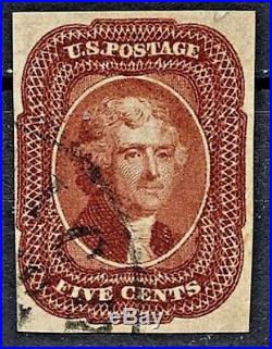 US 1856 SC #12 Outstanding used single with Scarce CDS CL. A BEAUTY