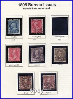 US 1894-1898 Collection of 32 Mint & Used Presidential Issues