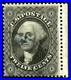 US # 36 12¢ Washington, Average Used, with sheet margin, blue town cancel US # 36 12¢ Washington, Average Used, with sheet margin, blue town cancel
