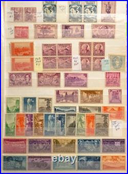 US 500+ collection in stockbook, MNH, HUGE CV, BOB, EARLY ISSUES, MINT US 500+ collection in stockbook, MNH, HUGE CV, BOB, EARLY ISSUES, MINT