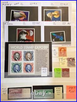 US 500+ collection in stockbook, MNH, HUGE CV, BOB, EARLY ISSUES, MINT US 500+ collection in stockbook, MNH, HUGE CV, BOB, EARLY ISSUES, MINT