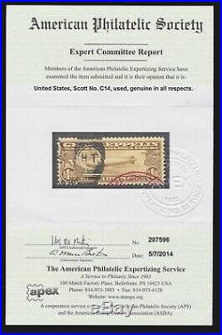 US C13-C15 Graf Zeppelin Air Mail Complete Set Used VF-XF SCV $1075