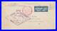 US C15 $2.60 Graf Zeppelin Air Mail on Flown Cover VF-XF withEnclosure SCV $625