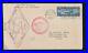 US C15 Grad Zeppelin Airmail on Cover to Indianapolis, IN VF SCV $625